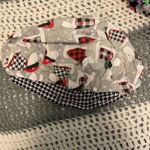 Bouffant style scrub  cap